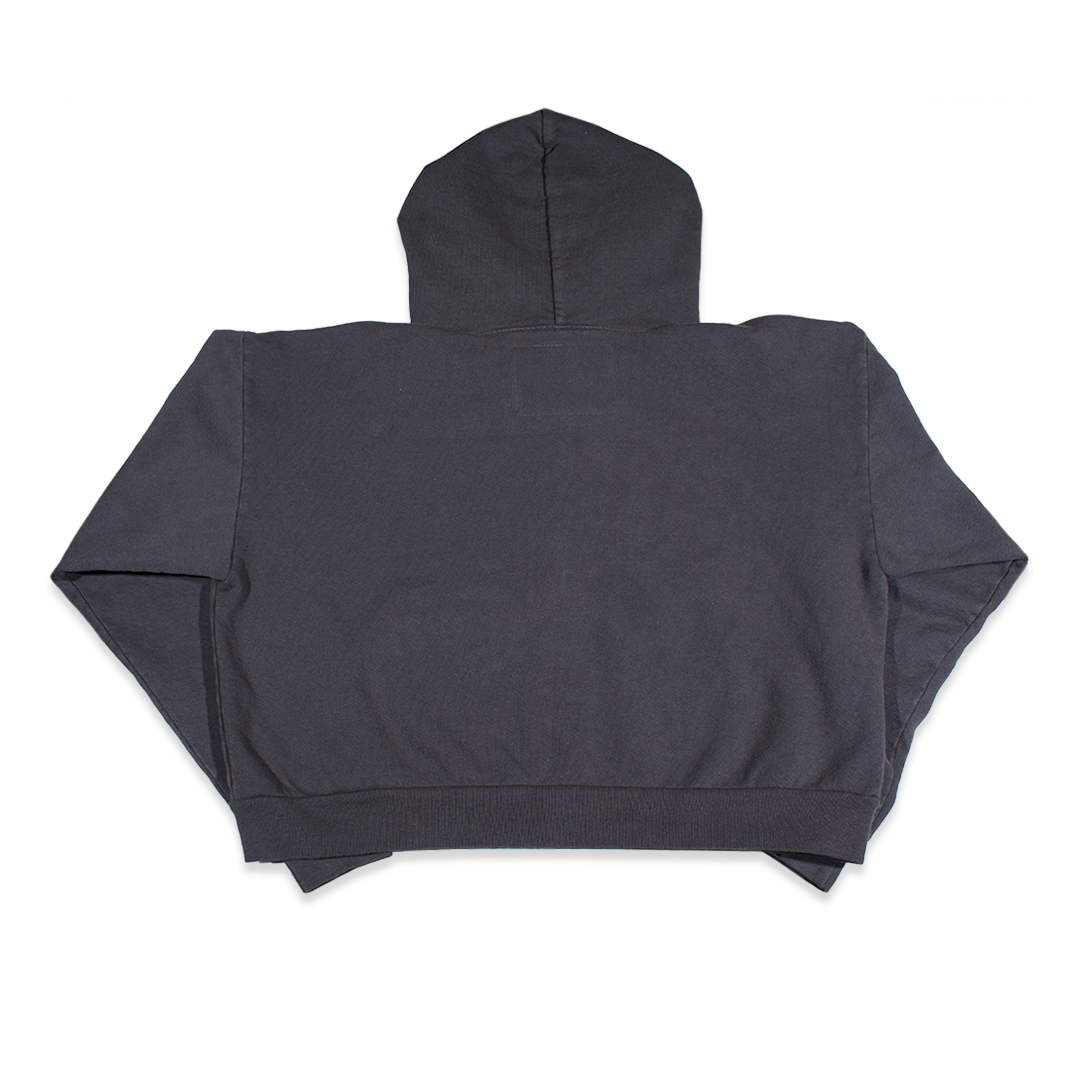 Grant Graphic Cropped Zip Up