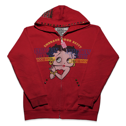 Betty Multi Print Zip Up