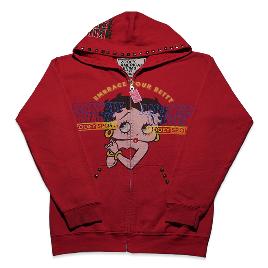 Betty Multi Print Zip Up